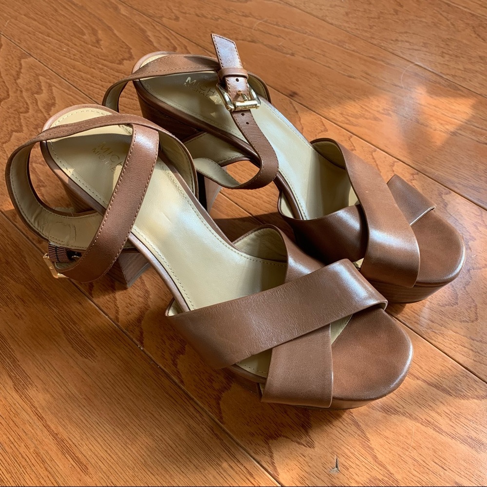 Michael Kors y2k platform heels